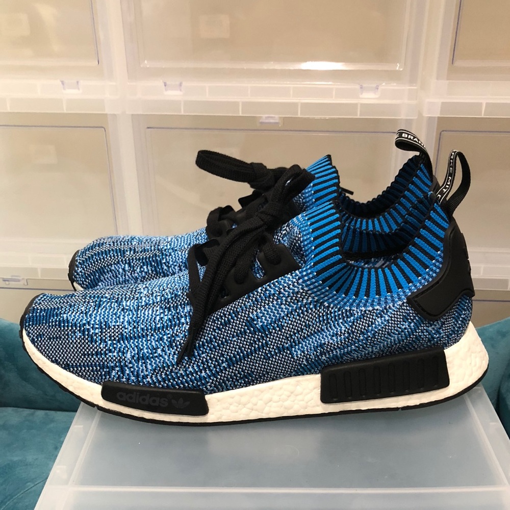 Adidas NMD R1 Blue Camo